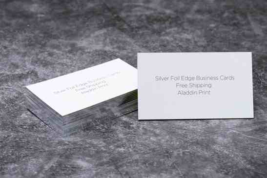 Edge Foil business cards 4 by Aladdin Print